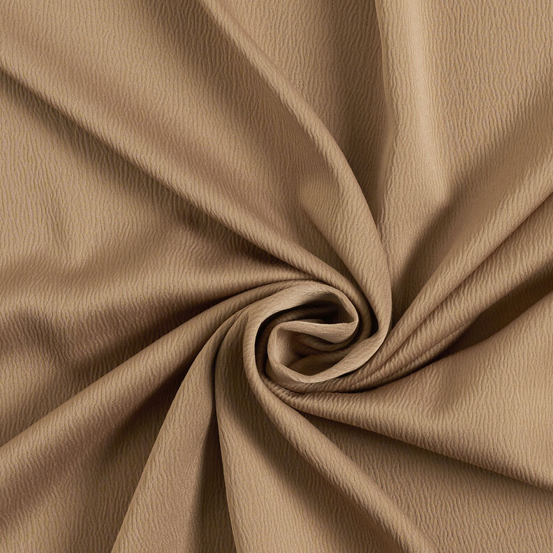 Crepe-satin enfärgad – sand,  image number 1