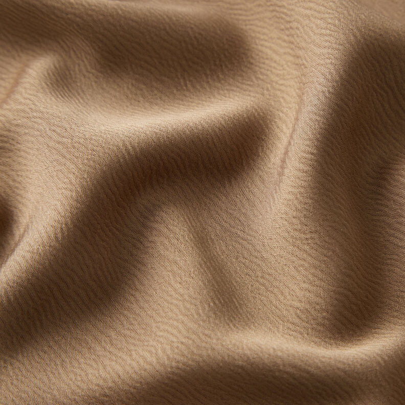 Crepe-satin enfärgad – sand,  image number 2