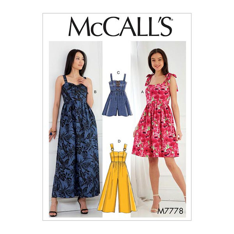 Klänning, McCalls 7778 | 32 - 40,  image number 1