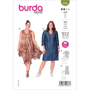 Klänning, Burda 6036 | 44 – 54, 