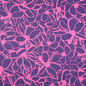 Bomullssatin Magnolia | Nerida Hansen – lila/pink, 