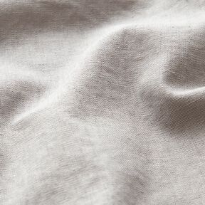 blandning av tvättad linne-bomull – ljusgrått, 