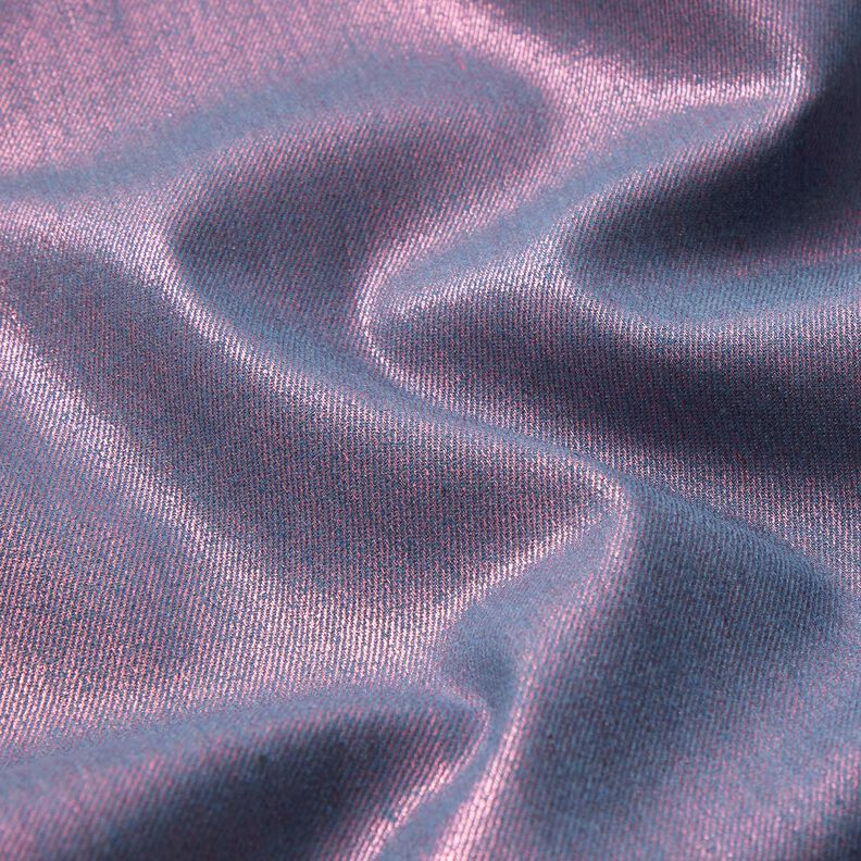 stretchdenim metallic – blågrått/intensiv rosa,  image number 3