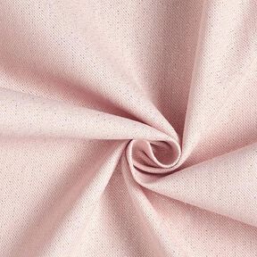 Dekorationstyg Halvpanama Lurex – rosa, 