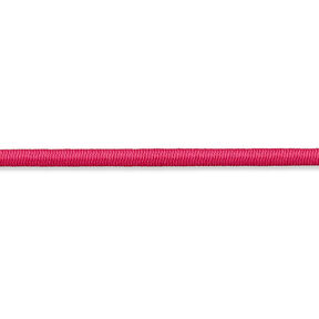 Gummisnodd [Ø 3 mm] – intensiv rosa, 